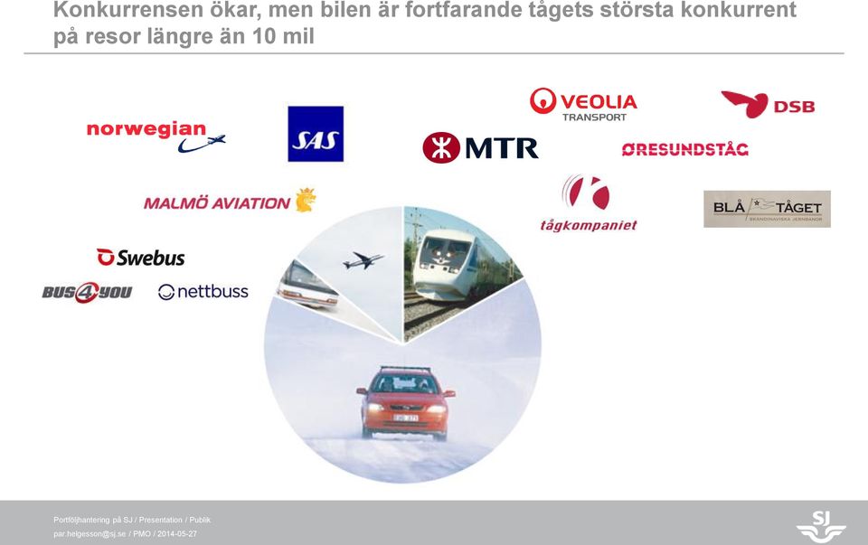tågets största