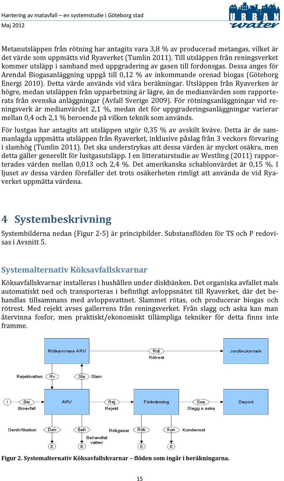 Dessa anges för Arendal Biogasanläggning uppgå till 0,12 % av inkommande orenad biogas (Göteborg Energi 2010). Detta värde används vid våra beräkningar.