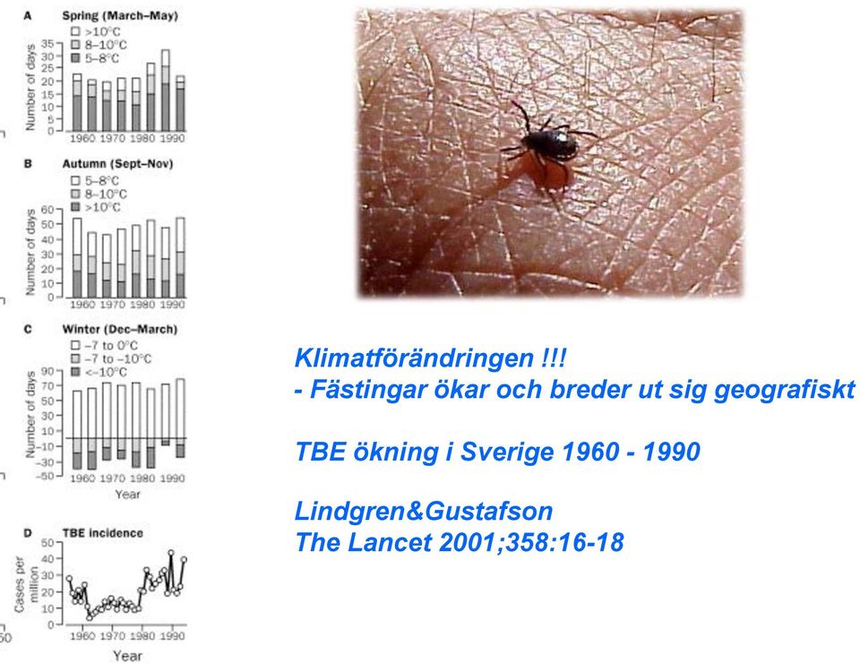 sig geografiskt TBE ökning i