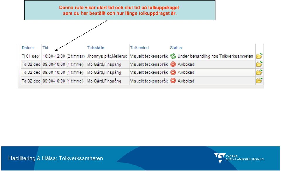 tolkuppdraget som du har