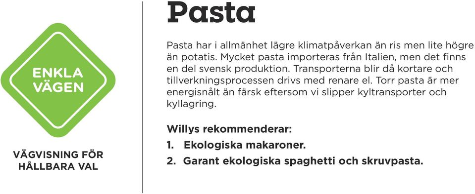 Transporterna blir då kortare och tillverkningsprocessen drivs med renare el.