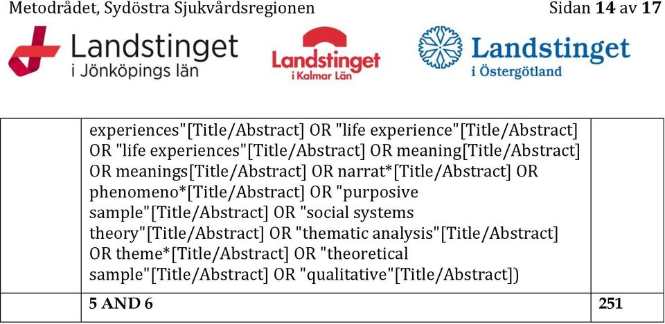 phenomeno*[title/abstract] OR "purposive sample"[title/abstract] OR "social systems theory"[title/abstract] OR "thematic