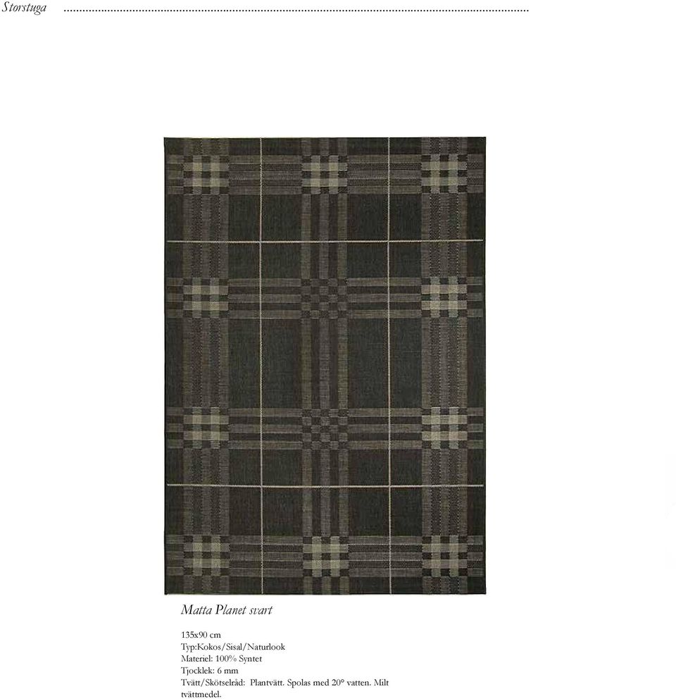 Typ:Kokos/Sisal/Naturlook Materiel: 100%