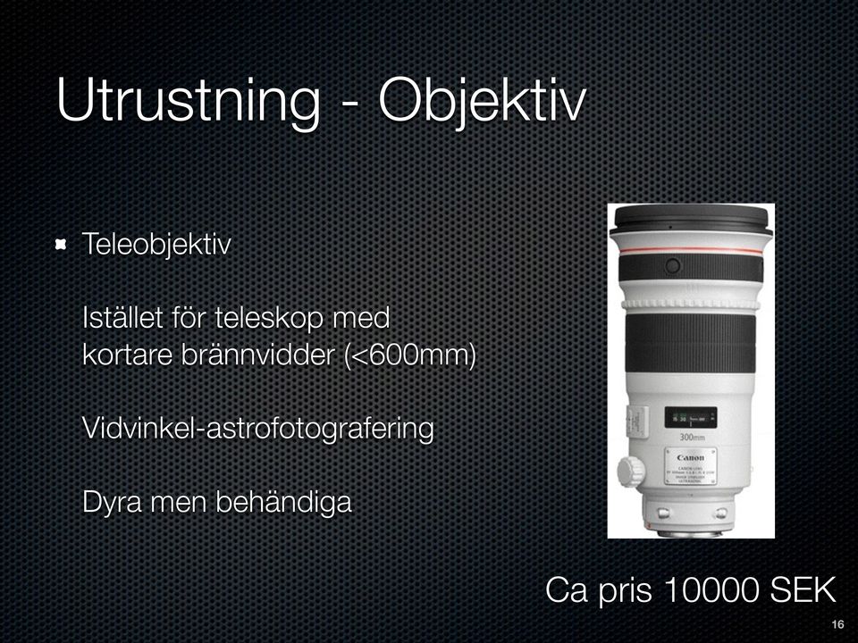 brännvidder (<600mm)