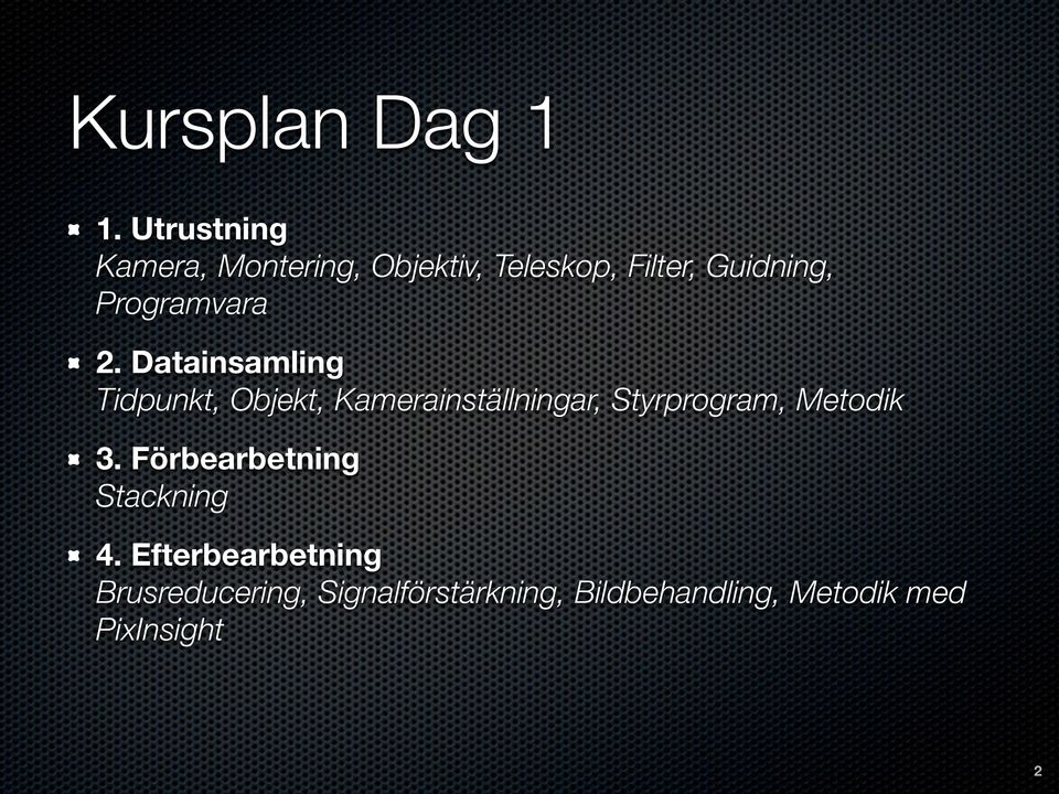 Programvara 2.