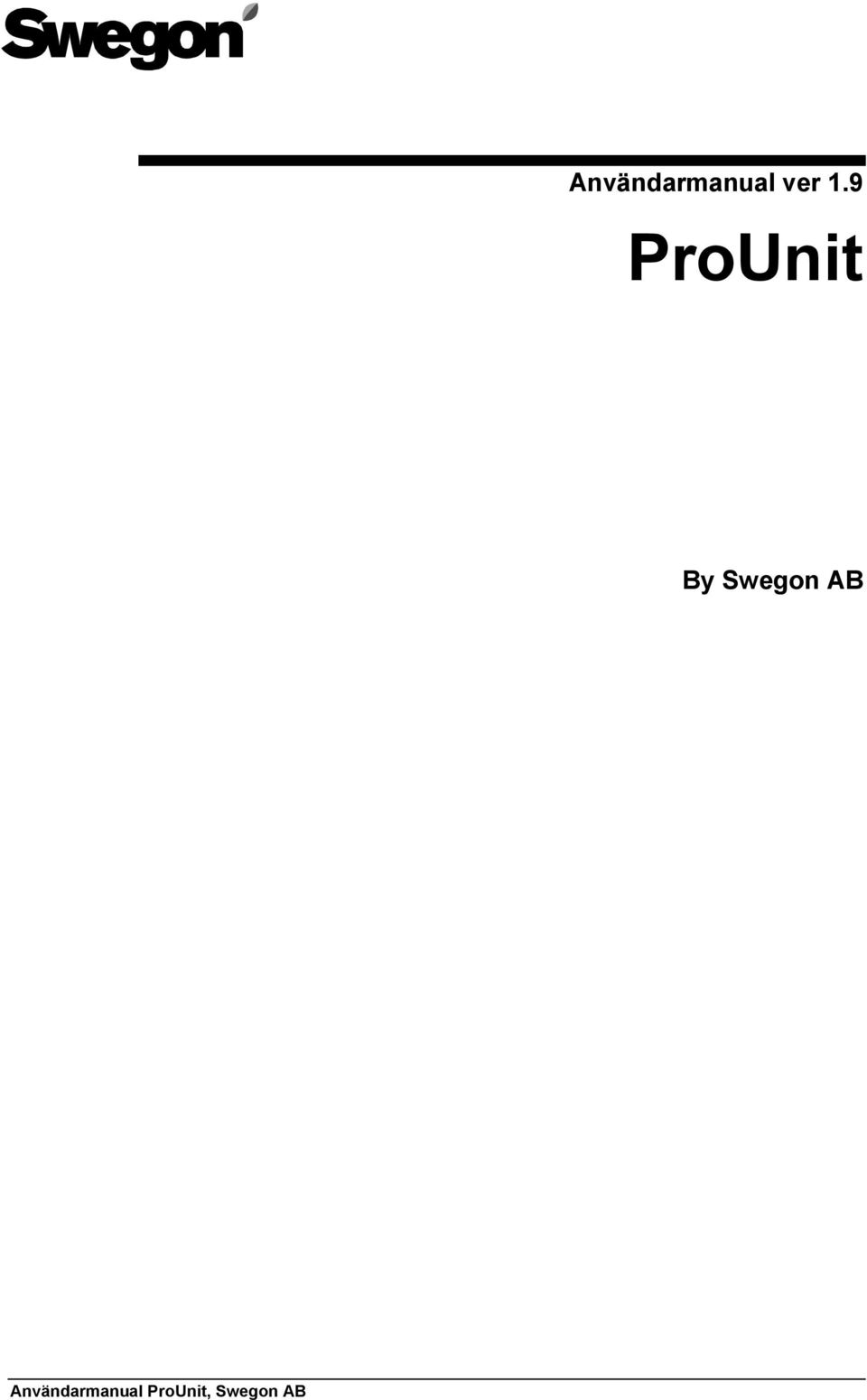 Swegon AB