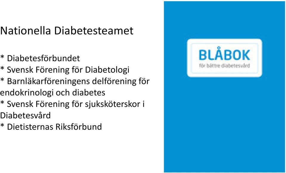 delförening för endokrinologi och diabetes * Svensk