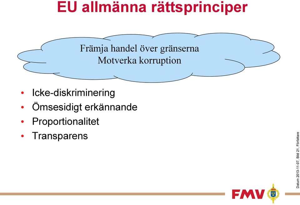 gränserna Motverka korruption