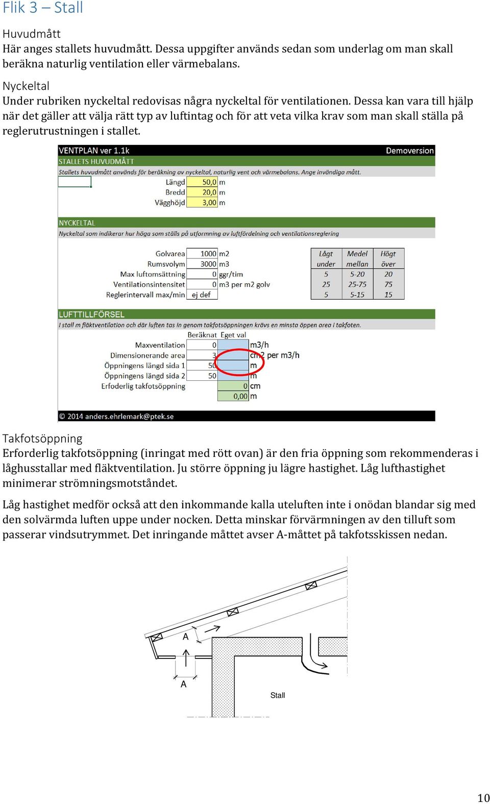Dessa kan vara till hjälp när det gäller att välja rätt typ av luftintag och för att veta vilka krav som man skall ställa på reglerutrustningen i stallet.