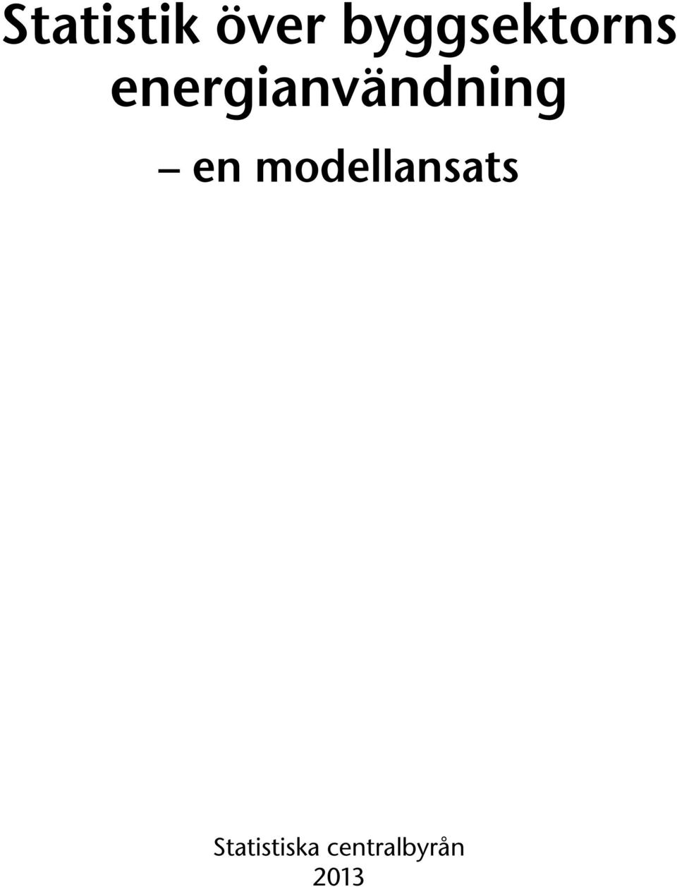 energianvändning en