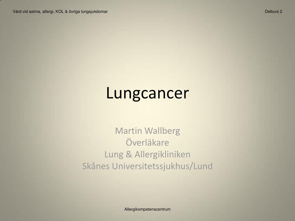 Lung & Allergikliniken