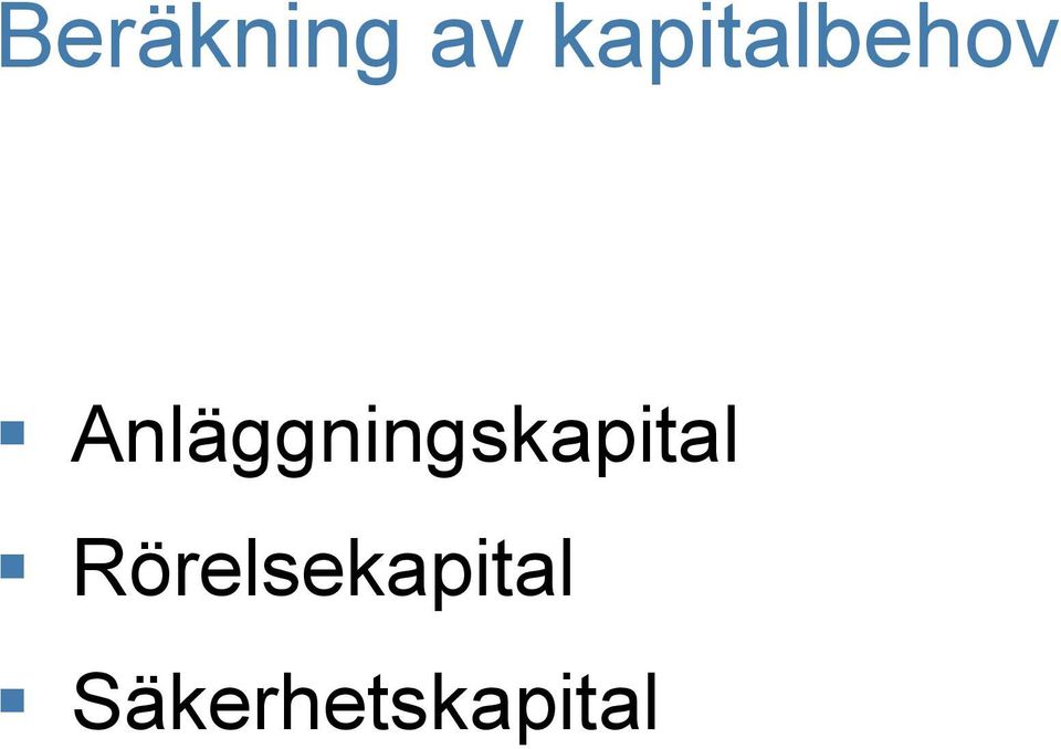 Anläggningskapital