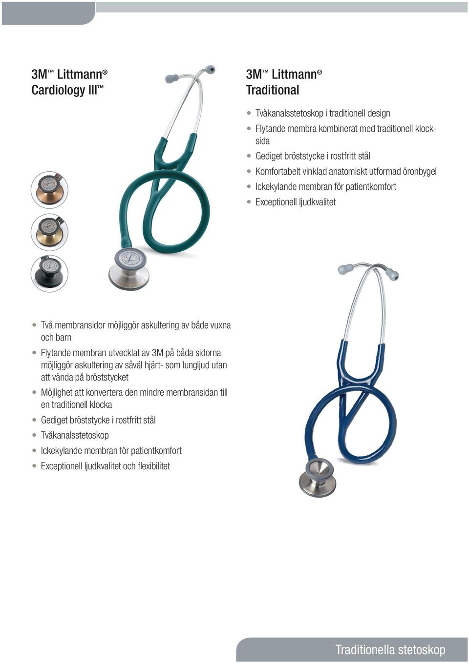 3M Littmann. Stetoskop. För experter. på att lyssna - PDF Free Download