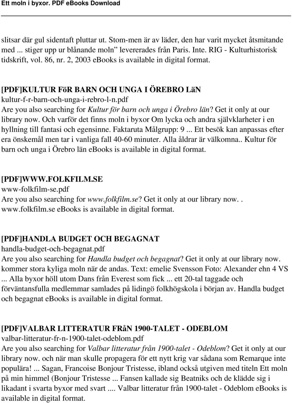 Ett moln i byxor. Download: Ett moln i byxor. PDF ebook - PDF Gratis  nedladdning