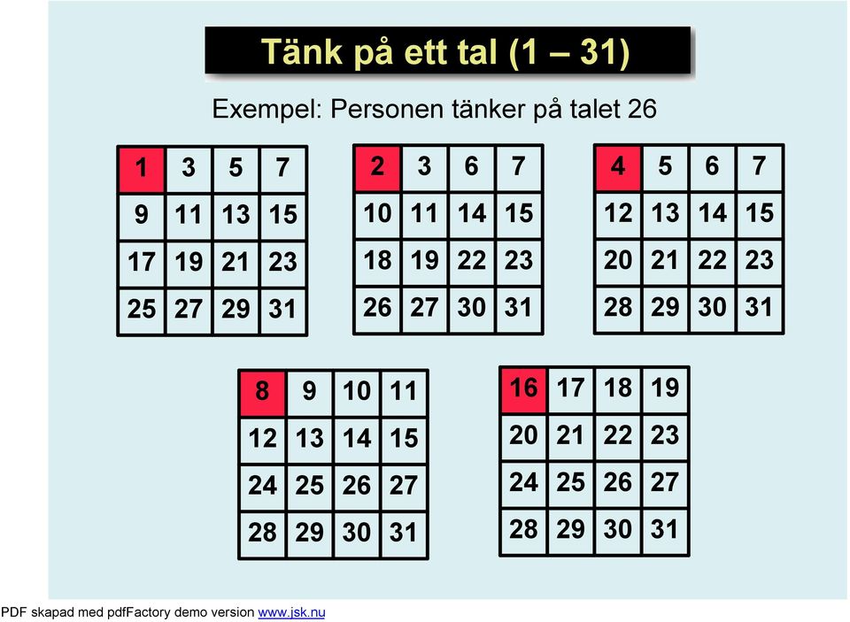 talet 1 3 5 2 3 6 4 5 6 9 10