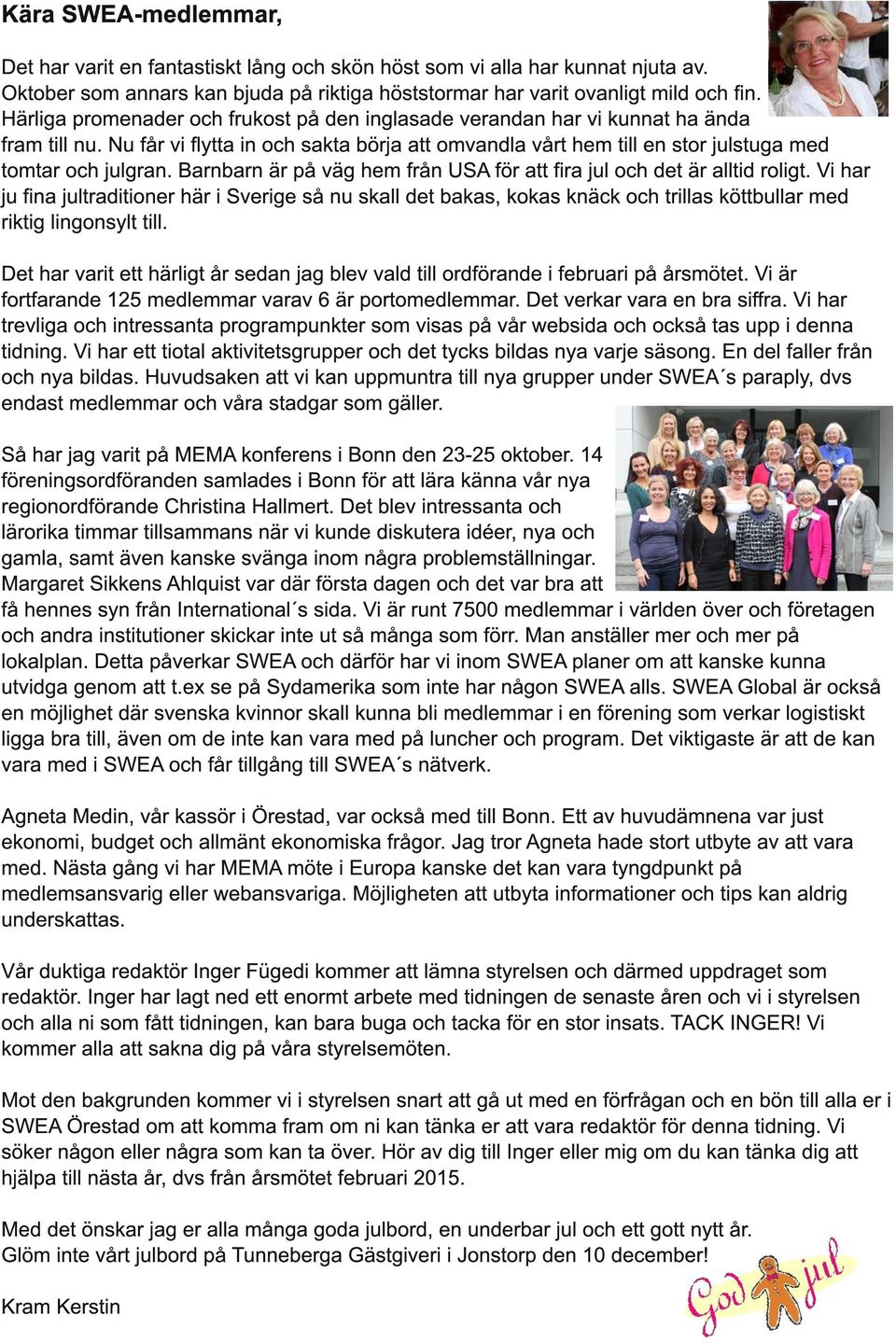 Barnbarn är på väg hem från USA för att fira jul och det är alltid roligt.