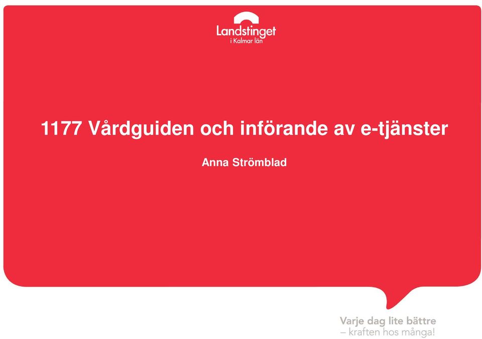 införande av