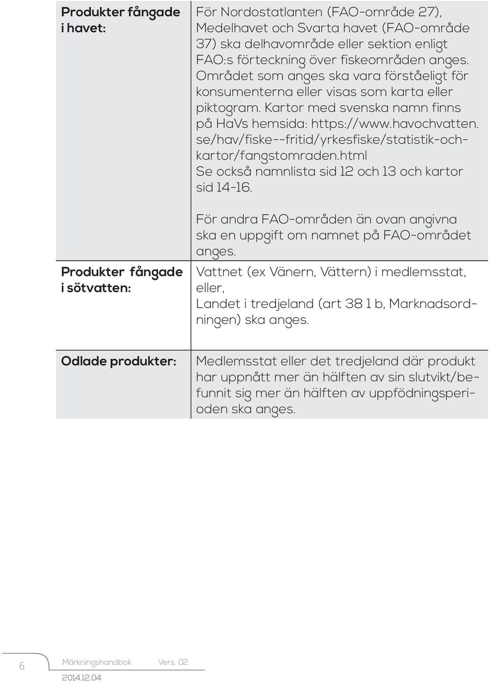 se/hav/fiske--fritid/yrkesfiske/statistik-ochkartor/fangstomraden.html Se också namnlista sid 12 och 13 och kartor sid 14-16.