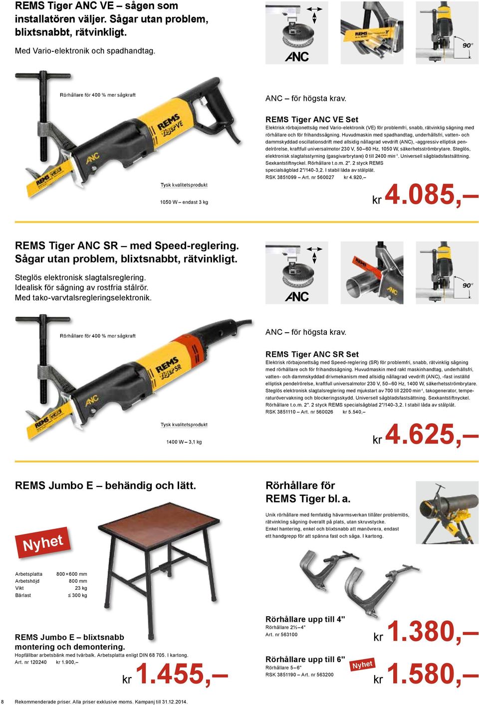 Huvudmaskin med spadhandtag, underhållsfri, vatten- och dammskyddad oscillationsdrift med allsidig nållagrad vevdrift (ANC), -aggressiv elliptisk pendelrörelse, kraftfull universalmotor 230 V, 50 60