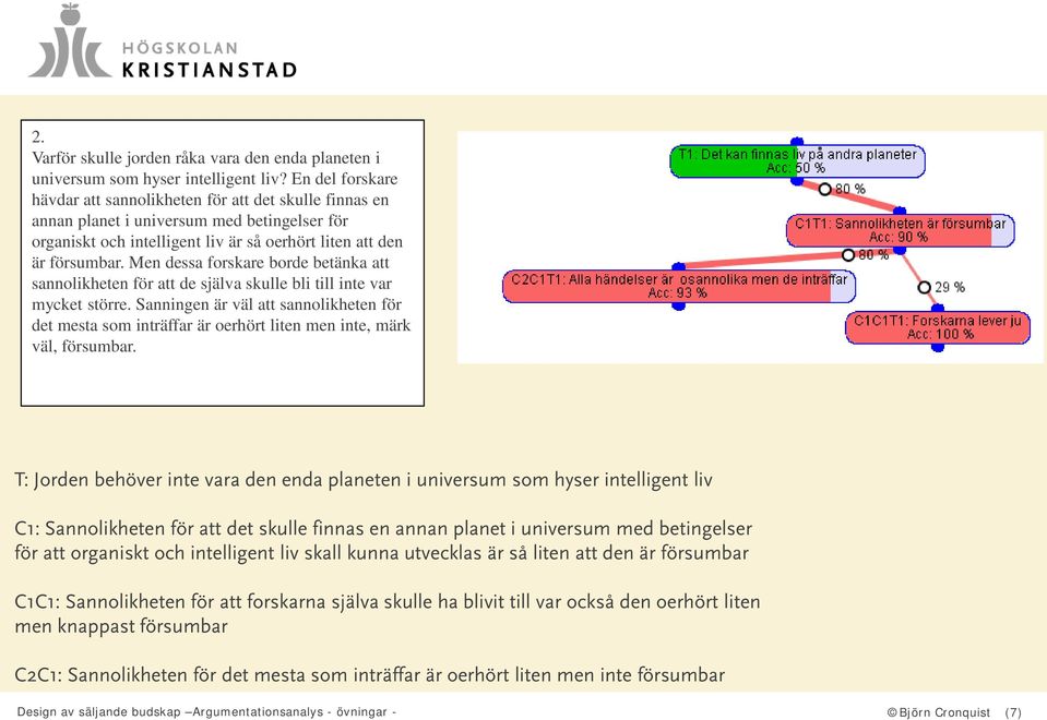 Men dessa forskare borde betänka att sannolikheten för att de själva skulle bli till inte var mycket större.