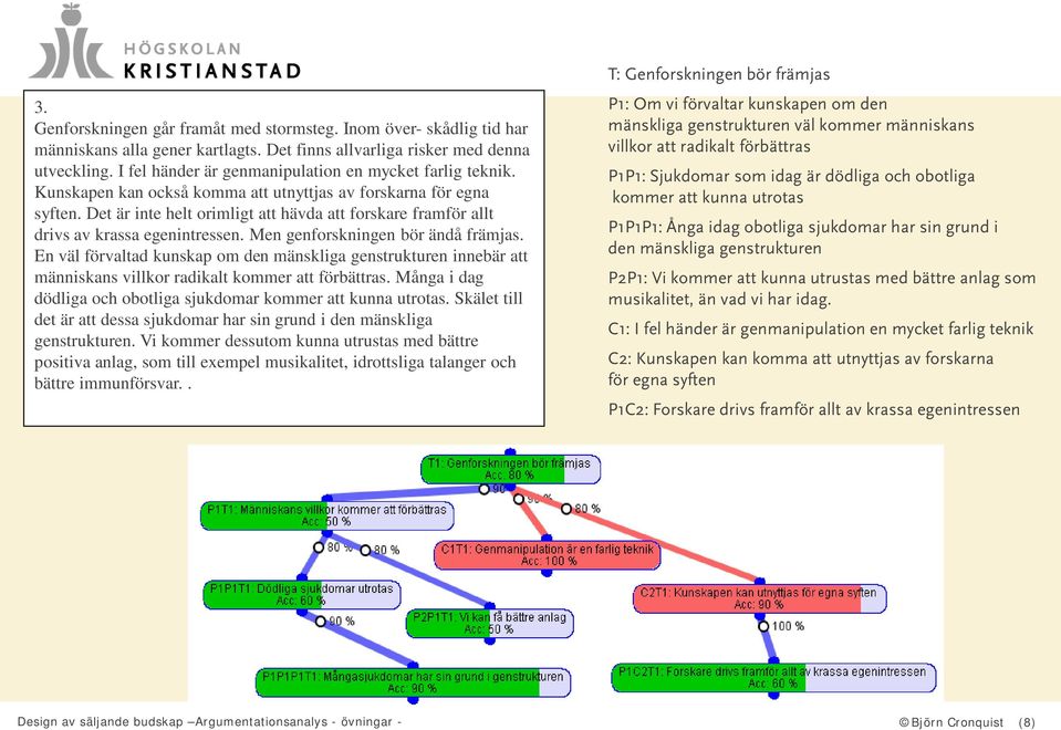 Det är inte helt orimligt att hävda att forskare framför allt drivs av krassa egenintressen. Men genforskningen bör ändå främjas.