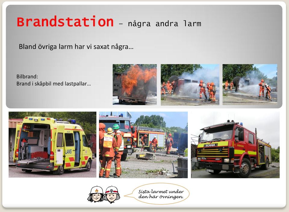 Bilbrand: Brand i skåpbil med