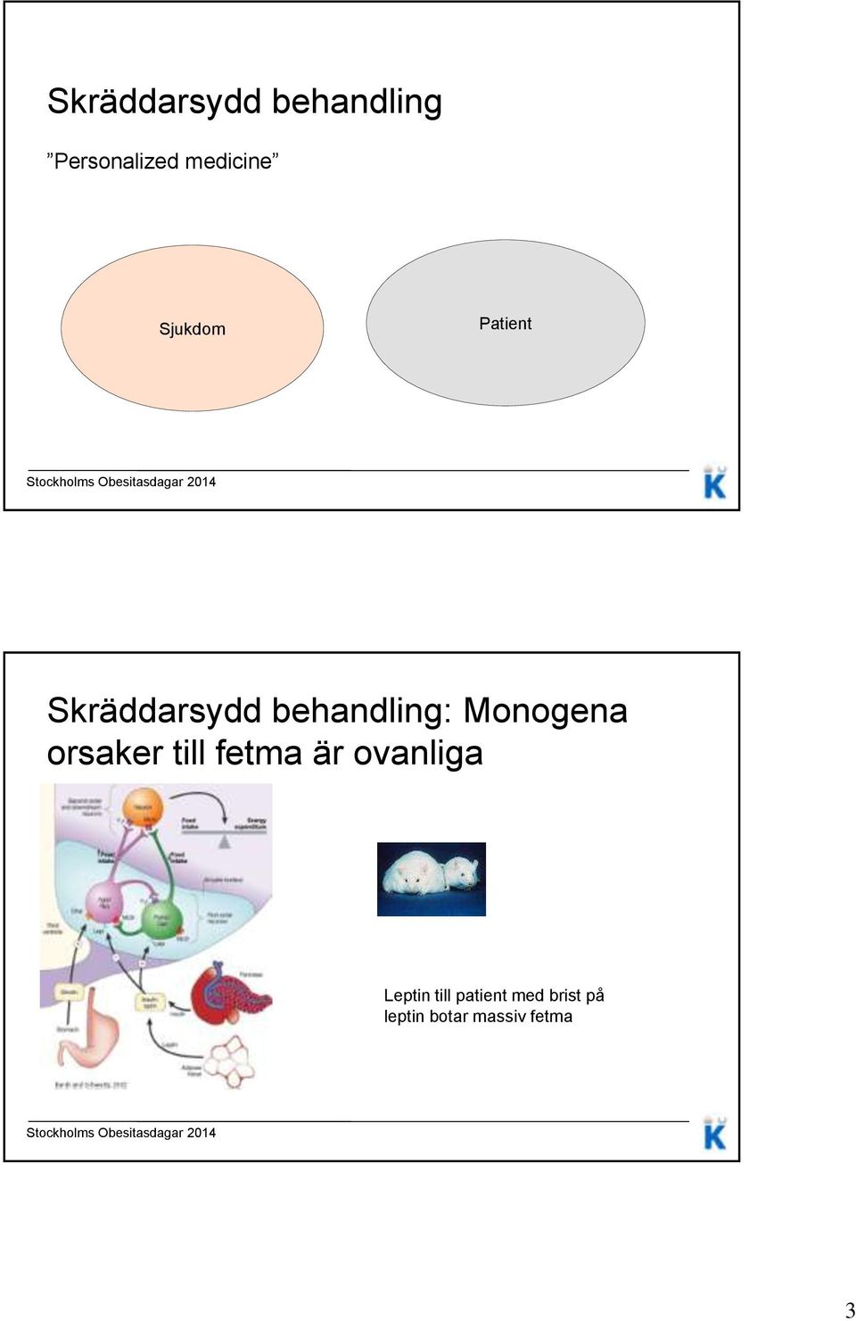 Monogena orsaker till fetma är ovanliga Leptin