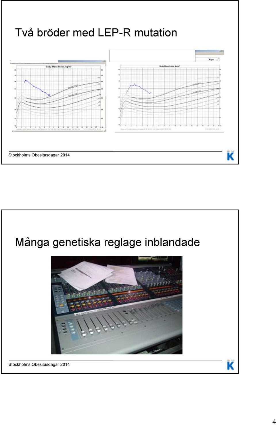 Många genetiska