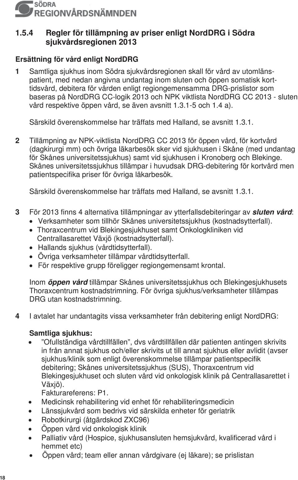 viktlista NordDRG CC 2013