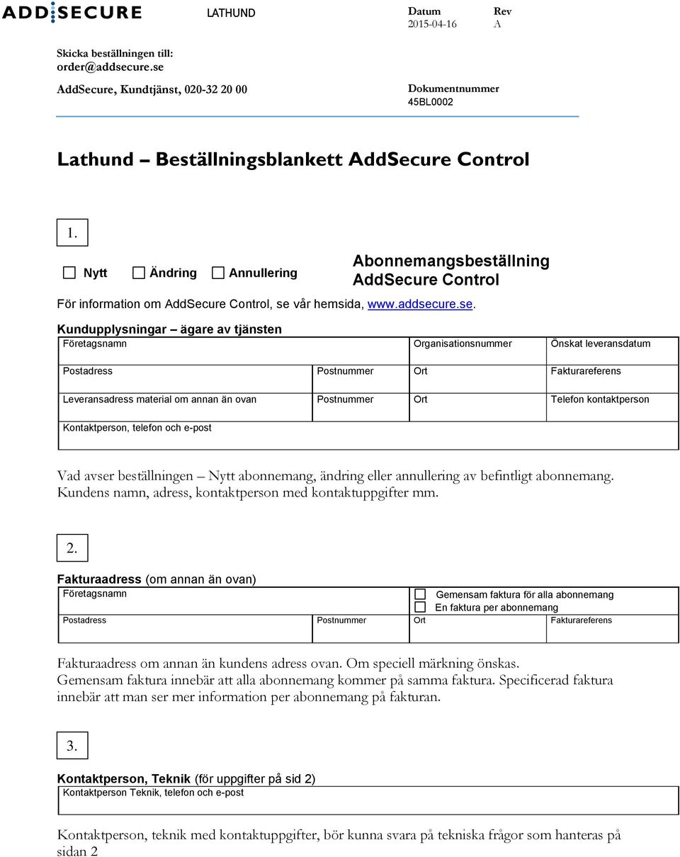 vår hemsida, www.addsec