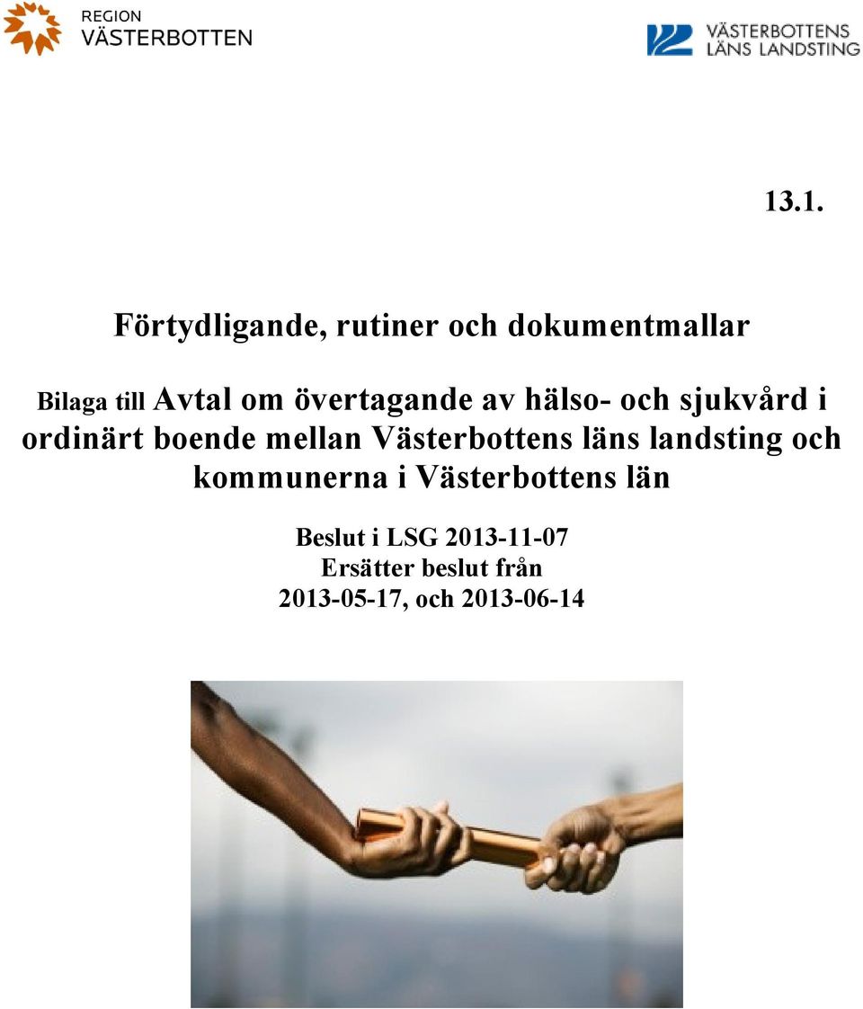 Västerbottens läns landsting och kommunerna i Västerbottens län