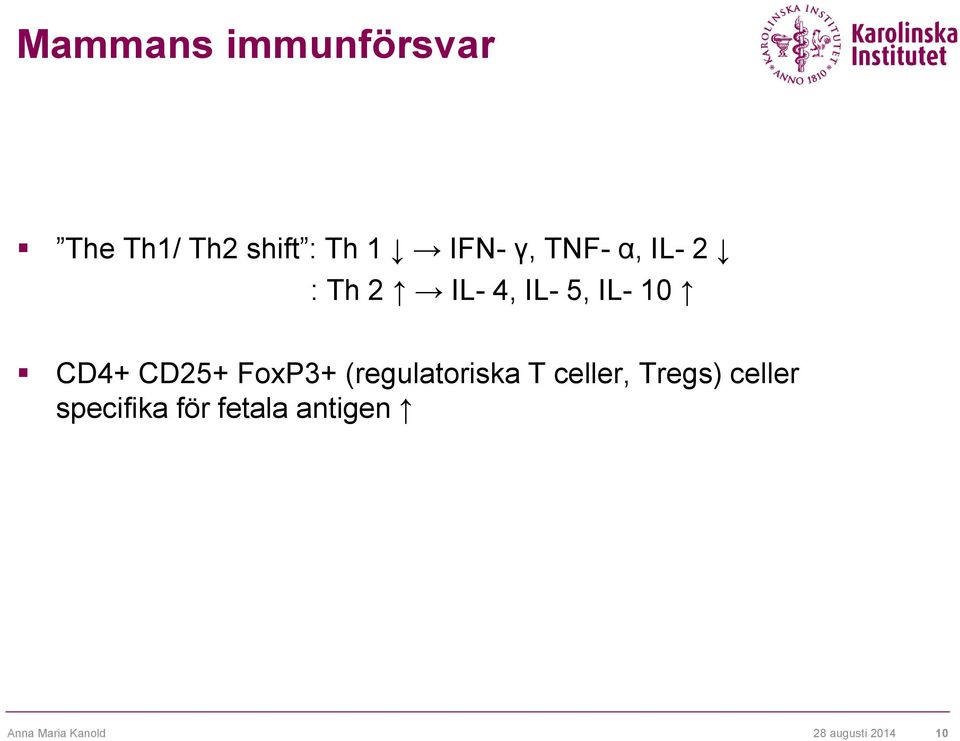 FoxP3+ (regulatoriska T celler, Tregs) celler