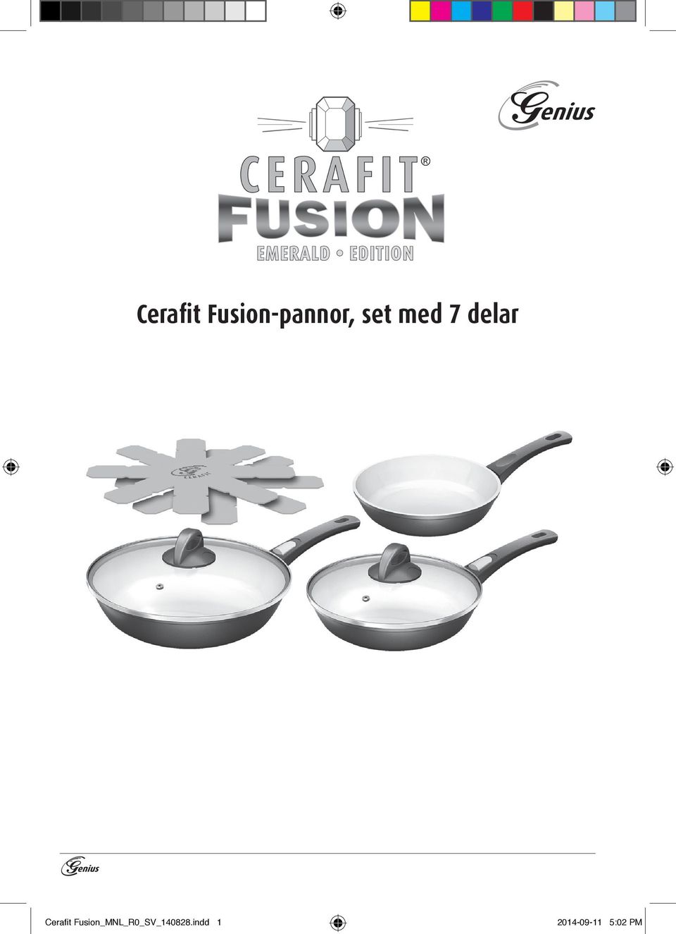 Cerafit Fusion-pannor, set med 7 delar - PDF Free Download