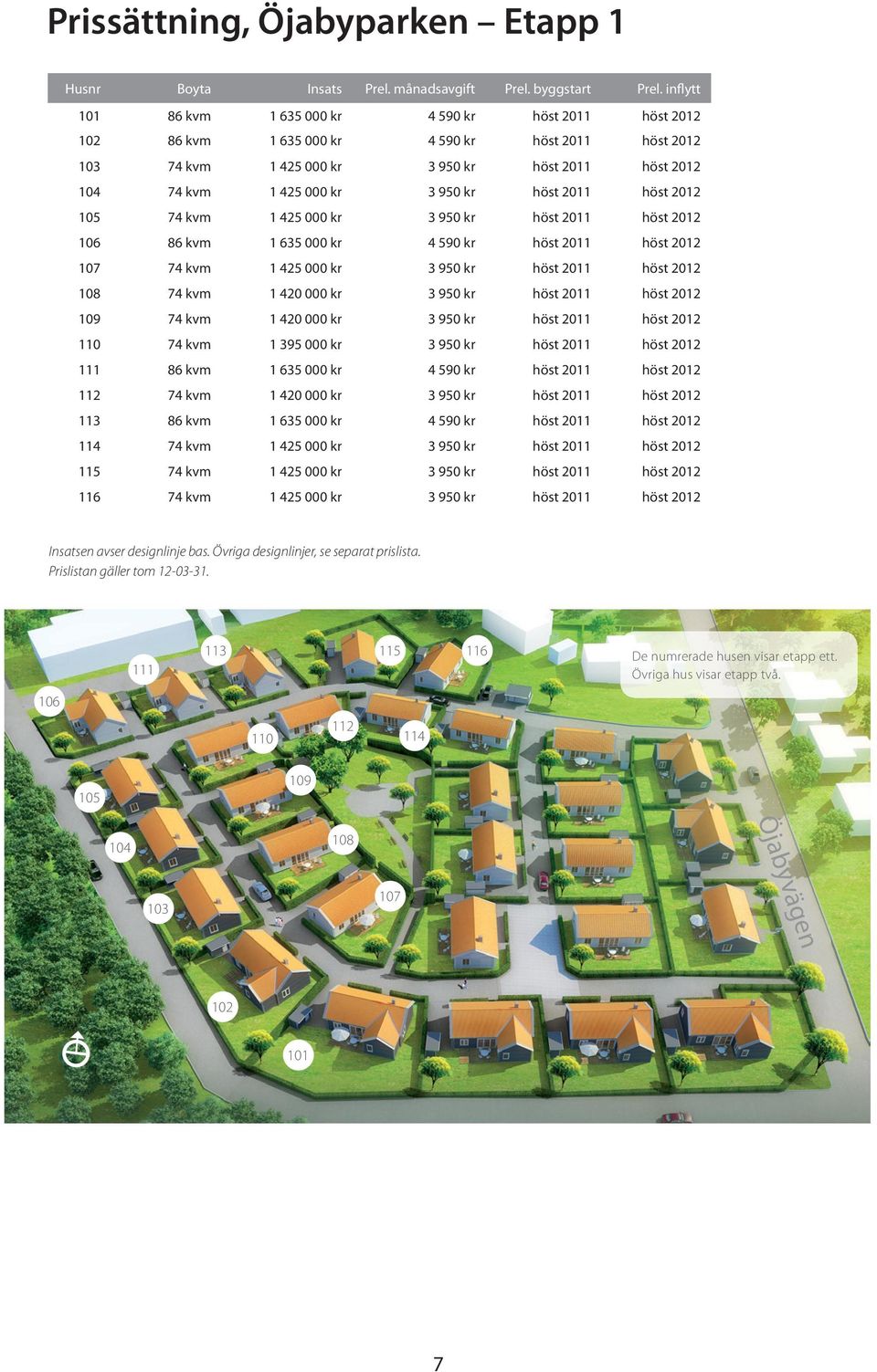 höst 2011 höst 2012 105 74 kvm 1 425 000 kr 3 950 kr höst 2011 höst 2012 106 86 kvm 1 635 000 kr 4 590 kr höst 2011 höst 2012 107 74 kvm 1 425 000 kr 3 950 kr höst 2011 höst 2012 108 74 kvm 1 420 000