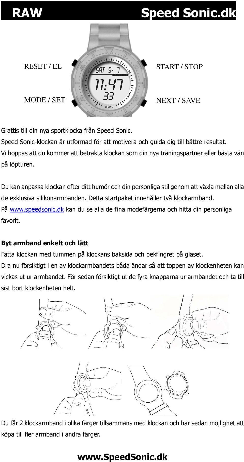 speed sonic löparklocka manual speed sonic löparklocka manual