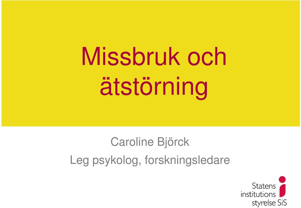 Caroline Björck