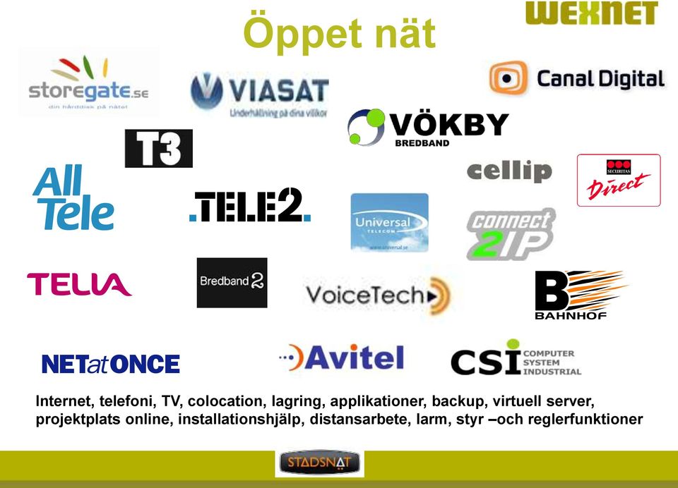 server, projektplats online,