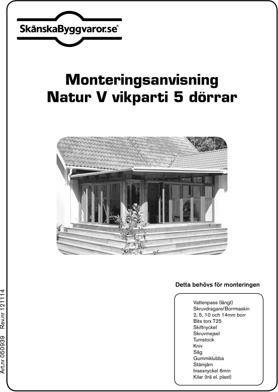 nr 11114 Vattenpass (långt) Skruvdragare/Borrmaskin, 5, 10 och 14mm