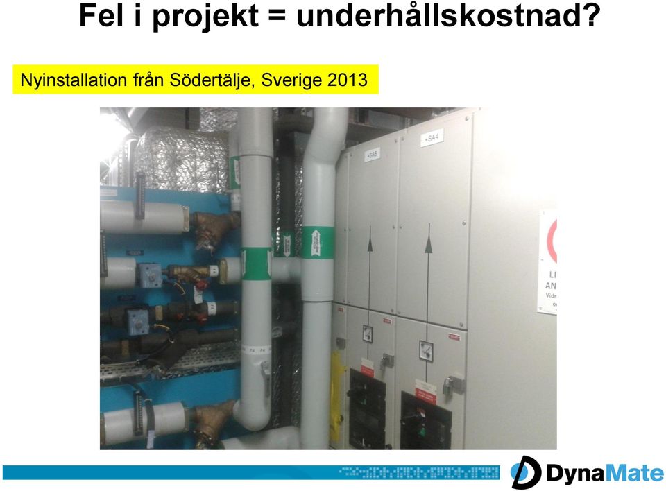 Nyinstallation från
