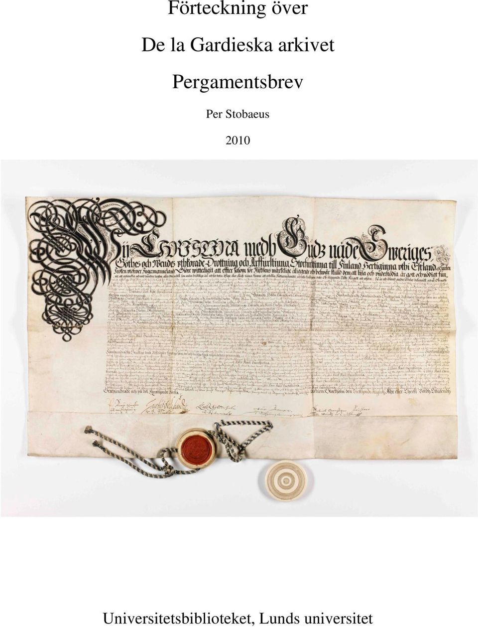 Pergamentsbrev Per Stobaeus