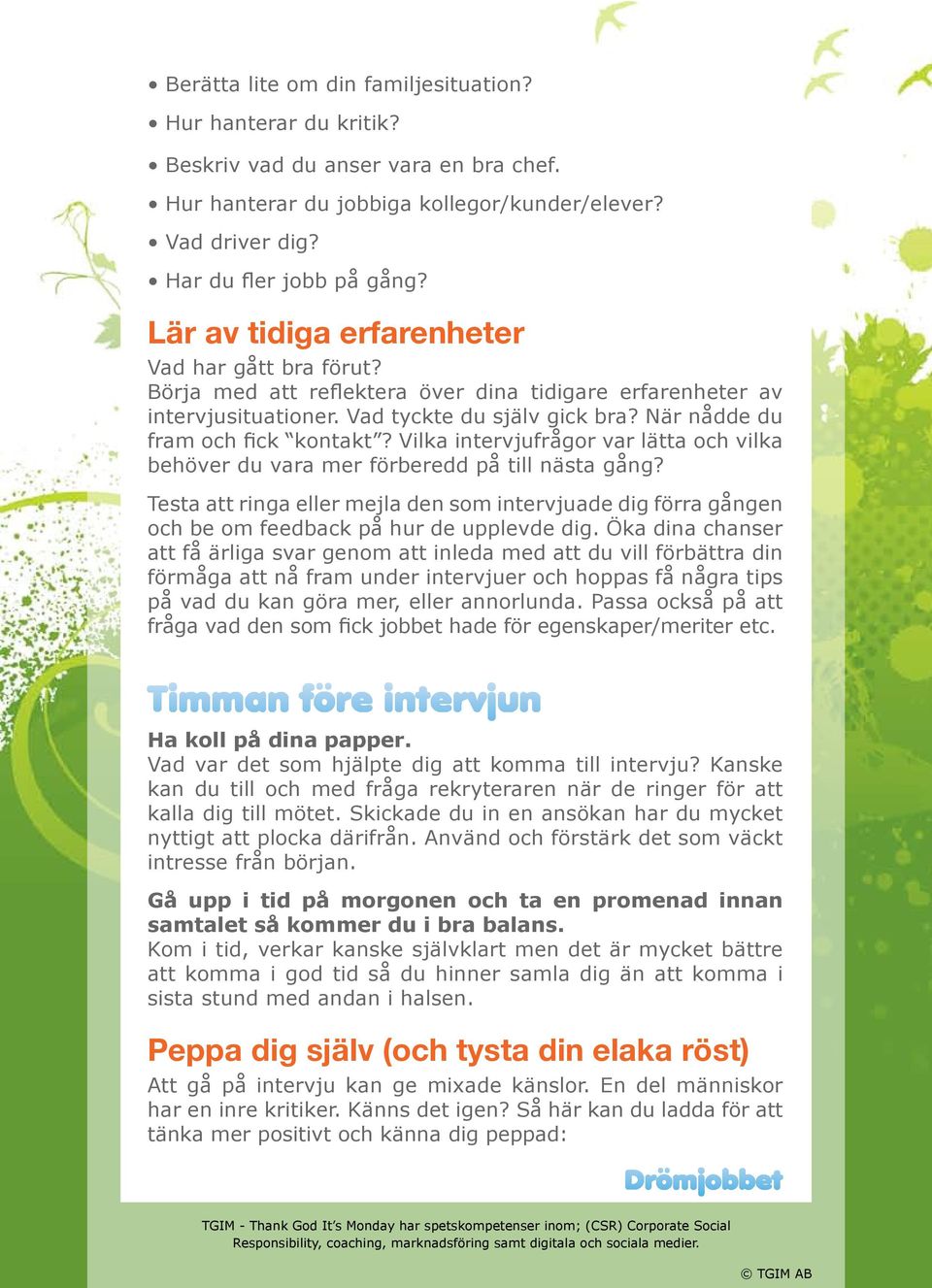 Intervjuguide - förberedelser - PDF Free Download