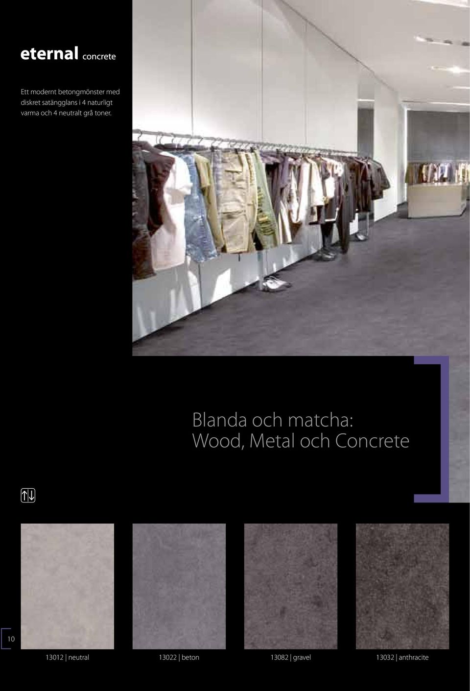 Blanda och matcha: Wood, Metal och Concrete 10