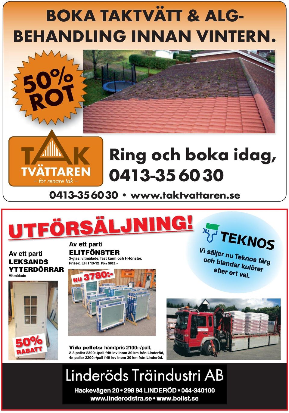 taktvattaren.se UTFÖRSÄLJNING!