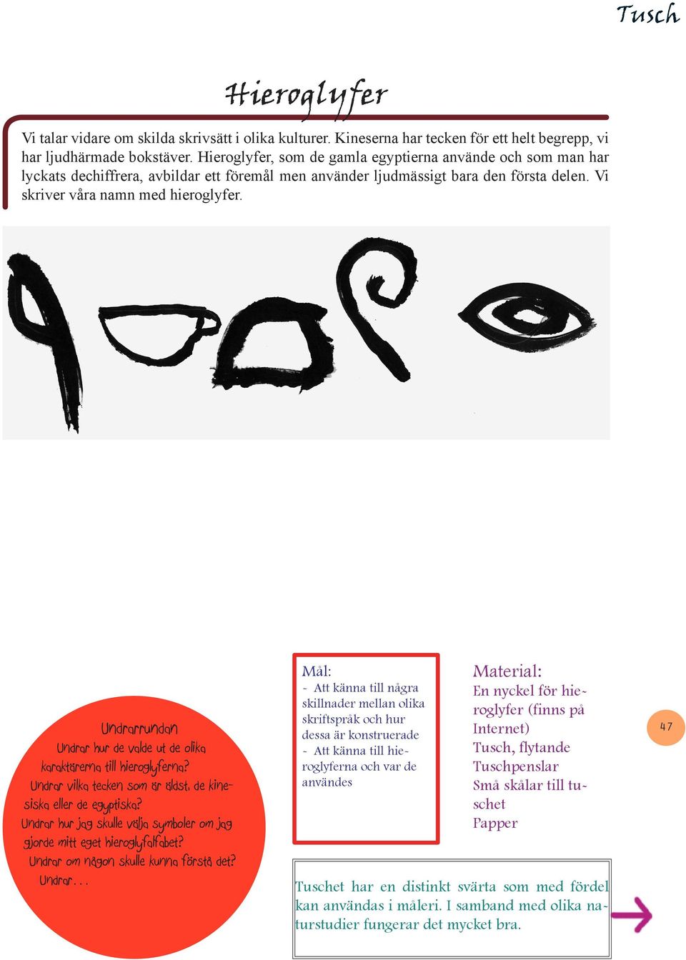 Undrar hur de valde ut de olika karaktärerna till hieroglyferna? Undrar vilka tecken som är äldst, de kinesiska eller de egyptiska?