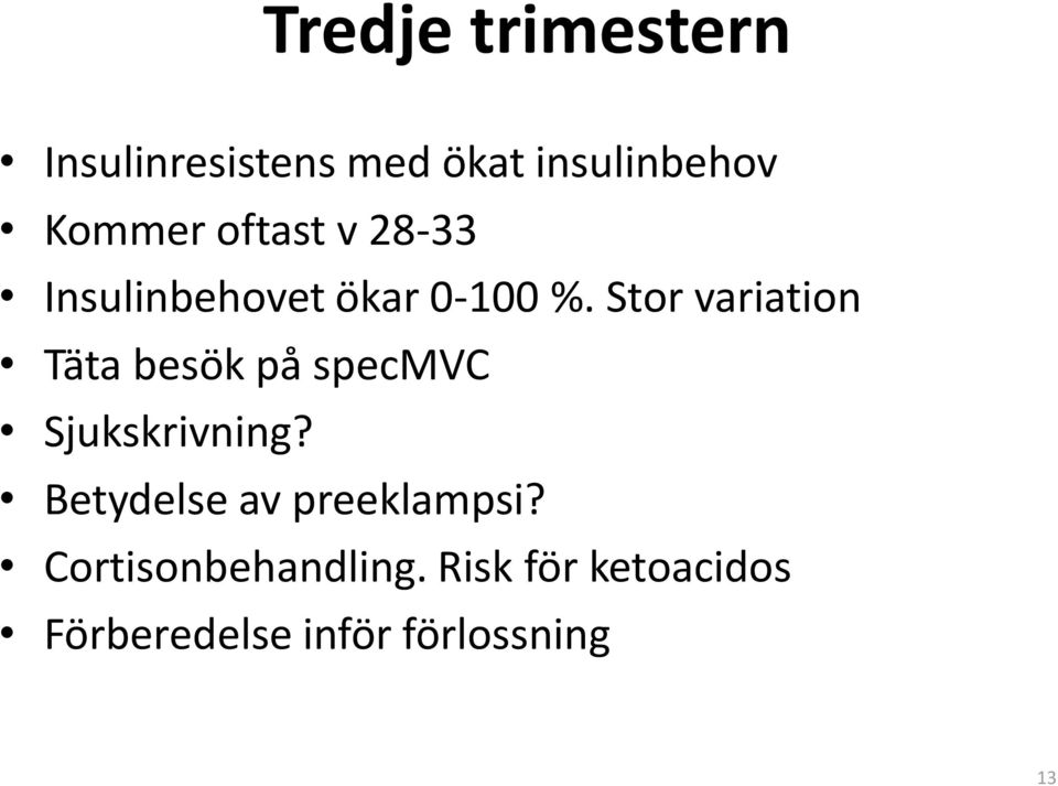 Stor variation Täta besök på specmvc Sjukskrivning?