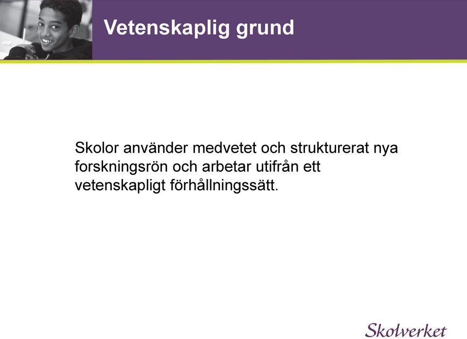 strukturerat nya forskningsrön