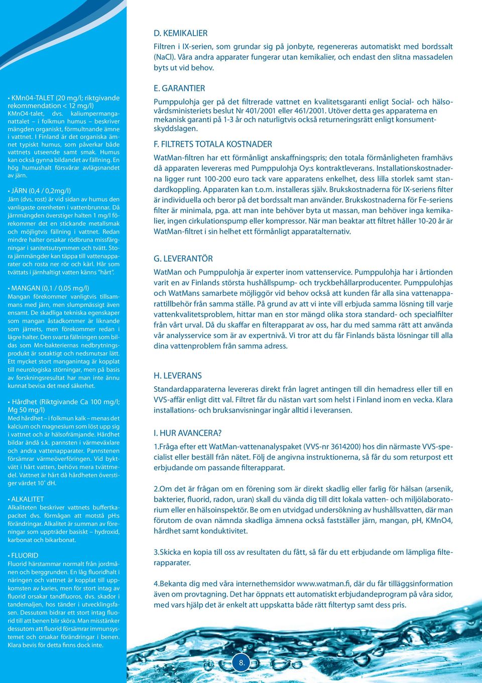 FILTERBROSCHYR. För krävande vattenbehandling - PDF Free Download