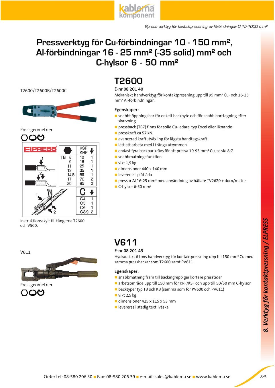 Verktyg för kontaktpressning - PDF Free Download