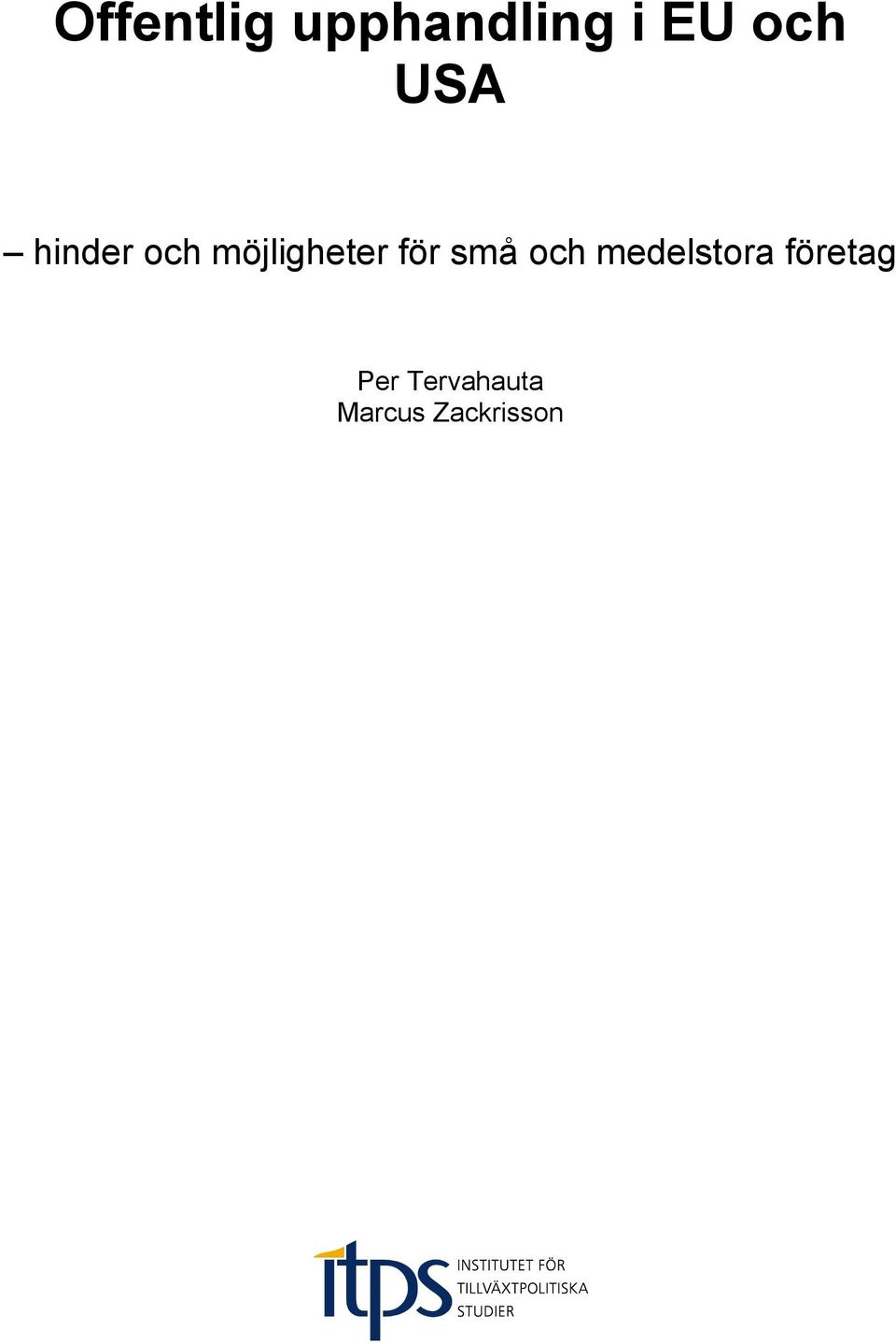 små och medelstora företag Per