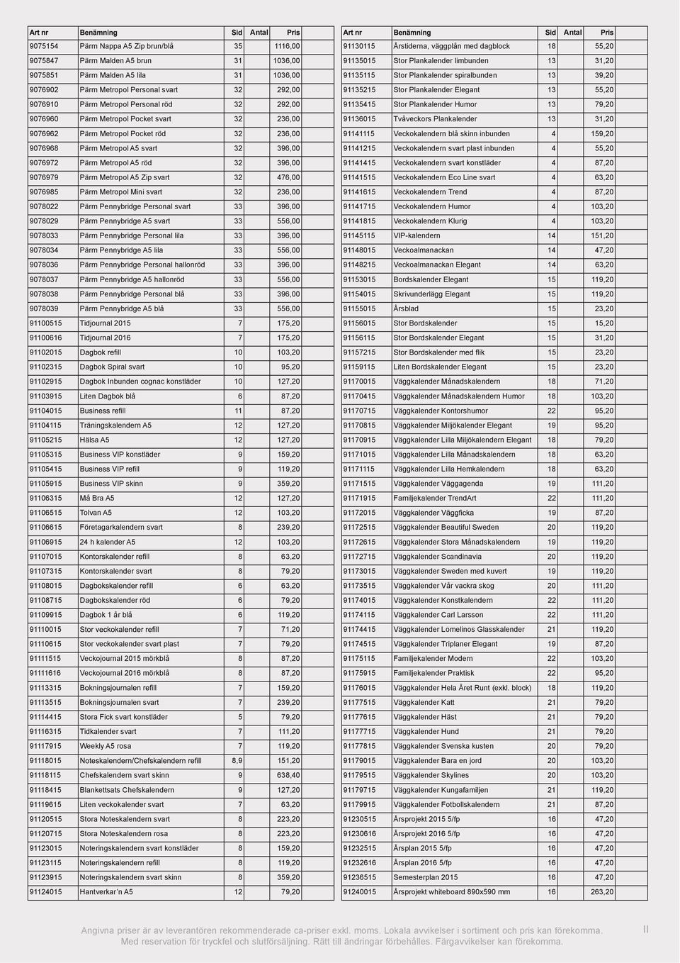 Pärm Metropol A5 Zip svart 32 476,00 9076985 Pärm Metropol Mini svart 32 236,00 9078022 Pärm Pennybridge Personal svart 33 396,00 9078029 Pärm Pennybridge A5 svart 33 556,00 9078033 Pärm Pennybridge